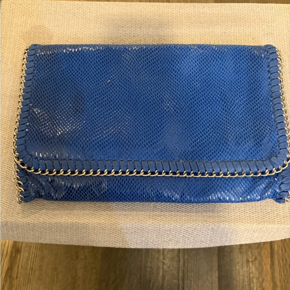 Blue Chain Women's Bag